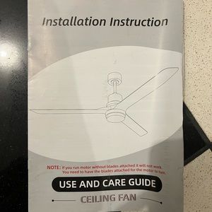 Ceiling fan